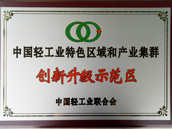 91福利导航在线钟表真空91福利在线视频厂家荣誉-中国轻工业特色区域和产业集群创新升级示范区
